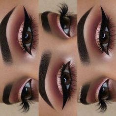 Huda Beauty Rose Gold, Drag Make-up, Rose Gold Makeup, Attractive Eyes, Eye Makeup Steps, Eye Makeup Designs, Makijaż Smokey Eye, Gold Makeup, Makeup Guide