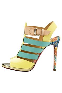 Christian Louboutin - Women's Shoes - 2014 Spring-Summer Spring Sandals, Gorgeous Shoes, Hot Shoes, Jason Wu, Crazy Shoes, Dream Shoes, Nike Outfits