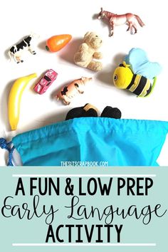 a fun and low prep early language activity for toddlers