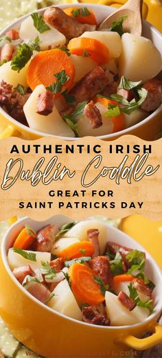 Dublin Coddle Irish Food Crockpot, Irish Dublin Coddle, Irish Dumplings, Irish Recipes Authentic Dinner, Irish Soups And Stews, Coddle Recipe Irish, Irish Stew Recipe Traditional, Irish Coddle Recipe, Irish Coddle