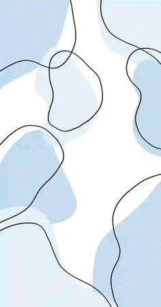 an abstract background with blue and white shapes in the shape of wavy lines, which are connected to each other