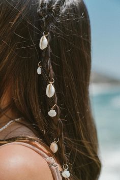 Available for PRE-ORDER. We had a higher than expected demand for these hair charms. They restock and ship by June 24th at the latest. Our Cowrie Hair Charm offers a unique and stylish way to accessorize your mermaid hair. Its handcrafted shell design gives any look a touch of beachy vibes, perfect for a casual day out Hair Charm, No Ordinary Girl, Hair Charms, Beachy Vibes, Shell Design, Hair Wraps, Hair Beads, Mermaid Hair, Mode Inspo