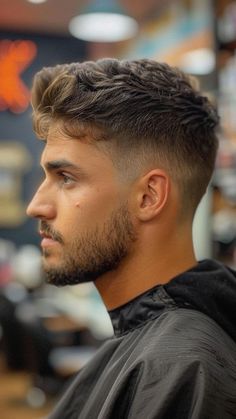 Hi Fade Haircut Men, Hair Styles Boys Men, Men’s Faded Haircut, Men Cute Hairstyle, Middle Fade Haircut Men, Medium Fade Mens Haircut, Slope Haircut Men, Medium Fade Haircut Men, Faded Haircut For Men Medium Long