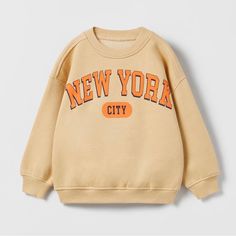 Zara Kids New York Sweater Size 9-12 Months **Thank You So Much For The Support, Likes And Shares. With 2 Under 2 It’s Alittle Crazy Around Here So This Is Such A Fun Outlet For Me!! Currently On Maternity Leave So After 3 Yrs Away I Will Finally Be Active Posting New Items To Try And Make Some Passive Income While Home Out Of My Little Treasures (I Refuse To Go Back To Work Before April Lol) Cleared Out Our Closets And Will Be Posting New And Used Pieces From My Little Girls Closet Sizes Newbor Zara Letter Print Sweatshirt For Fall, Zara Sweatshirt With Letter Print For Fall, Cute Long Sleeve Orange Top, Zara Winter Tops With Letter Print, Zara Letter Print Top For Fall, 2 Under 2, New York Sweater, Beige Knit Sweater, Plum Sweater