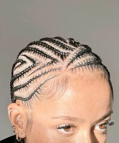 Cornrows Ideas Natural Hair Short, Fulani Braids Natural Hair Short, Cornrows Braids Natural Hair, Stitch Braids With Beads, Cornrows Braids For Black Women Natural, Ashanti Braids, Natural Hair Cornrow Styles, Freestyle Cornrows Braids, Cornrows With Natural Hair Only