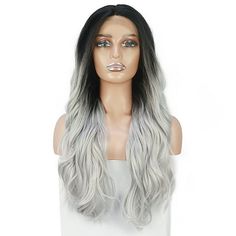 The wig is very fashionable and changeable, you can make it into any style according to your need. It's time to show your ingenious skills. Breathable high elastic net, and lightweight, make you feel very comfortable when you wear this lace hairline front wig. This cute wig is also a great gift for your friends or family. It is a Long-Lasting hairstyle; reusable, washable, washing with shampoo in cold water. Lace front wigs with realistic hairlines make it just like your own hair, everyone will Cute Wig, Real Hair, Wig Cap, Body Wave, Hair Wigs, Synthetic Fiber, Lace Front Wigs, Wig Hairstyles, Heat Resistant