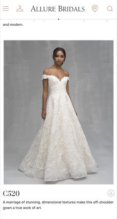 the allure bridals wedding dress is on sale