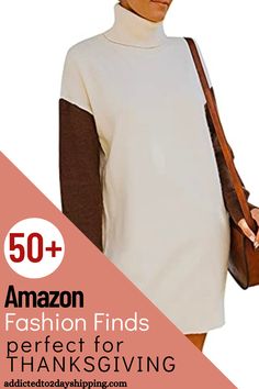 Trendy and casual thanksgiving outfits for women for 2022! These comfy outfit ideas for thanksgiving dinner are all from amazon fashion. Sharing thanksgiving dresses, outfits with leggings, outfits with sweaters and more! Thanksgiving Outfits Plus Size, Outfits Plus Size Women, Outfits On Amazon