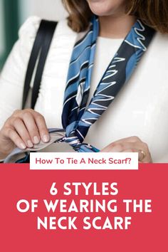 So, how to tie a neck scarf? How to wear it around your neck? What are the various styles you can try with a silk neck scarf? Keep on reading and figure out how to wear neck scarves. Neck Scarf With Blazer, Wearing A Neck Scarf, Ways To Wear A Neck Scarf, Silk Scarf Neck Tie, Tie A Silk Scarf Around Your Neck, Tying A Silk Scarf Around Your Neck, How To Tie Neck Scarf Silk Scarves, How To Wear A Neck Scarf Style, Style Neck Scarf