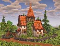 Minecraft Kingdom, Build Minecraft, Case Minecraft, Minecraft House Tutorials, Minecraft Medieval, Minecraft Room