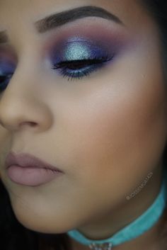 @jaclyn hill palette x @morphebrushes #blues #purples Mauve Eyeshadow Looks, Mauve Eyeshadow, Blue Eyeshadow Looks, Expensive Makeup, Morphe Palette, Jaclyn Hill Palette, Beauty Make-up, Braut Make-up, Jaclyn Hill