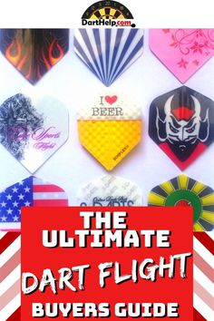 the ultimate dart flight buyer's guide for all types of darts and paddles