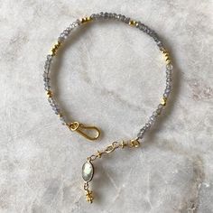 Hand-strung Labradorite Gold Jewelry, Gold Labradorite Bracelet As Gift, Elegant Gold Labradorite Bracelets, Gold Labradorite Bracelets With Natural Stones, Gold Labradorite Bracelet With Natural Stones, Petaluma California, Pyramid Necklace, Ombre Bracelet, Moonstone Drop Earrings