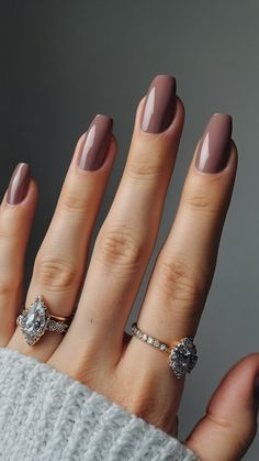 Nails Ideas November, Chrome Nail Colors, November Nail, Nail Art Simple, Water Color Nails, November Nails, Fall Nail Trends, Cute Nails For Fall