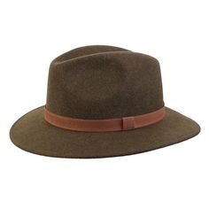 Step into fall in style with this rustic fedora hat. Its sueded leather hat band adds a pop of contrast to the wool exterior. The interior contains a goat skin sweatband made for comfort. Whether you are attending an outdoor occasion or simply creating a casual outfit, this sleek and stylish hat will fit the occasion perfectly in the cooler months. This item can only be shipped to a United States address. Made of 100% Wool Leather Hat, A Goat, Stylish Hats, Leather Hats, Mens Formal, Hat Band, Fedora Hat, Gift Accessories, Casual Outfit