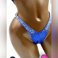 Saleyla Figure Suit, Custom, Measurement Listed, Royal Blue, Crystals, No Damage, Worn Once, Competition Suit, Bodybuilding Figure Competition Suits, Figure Suits, Figure Competition, Competition Suits, Blue Crystals, Womens Swim, Royal Blue, Bodybuilding, Color Blue