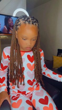 Kids Goddess Knotless Braids, Knotless Braids Hairstyles For Kids, Braids For Kids Natural Hair, Braid Styles For Little Black Girls Kids, Hair Styles Braids Kids, Kids Braids Hairstyles Black, Kid Knotless Braids, Toddler Knotless Braids, Baby Braids Hairstyles