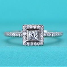 Platinum Ring Weighs 4g Center Princess Cut Diamond Weighs 0.20ct Diamond F Color Vs1 Clarity Or Better 44 Round Diamond Total Weight 0.22ct Total Carat Weight On The Ring Is 0.42ct Ring Size 5 (This Ring Is Resizable) Ring Stamped ''Tiffany&Co. Pt950'' Ring Is In Like-New Condition Retail Price Estimate $4,000 Comes With A Tiffany Ring Box Only. Stock #19701 Tiffany Ring, Tiffany Rings, Platinum Engagement Ring, Platinum Diamond Engagement Rings, Princess Cut Diamond, Platinum Engagement Rings, Princess Diamond, Platinum Ring, Princess Cut Diamonds