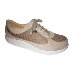 Finn Comfort Columbia Lace Up (Women) - Ecru Dress-Casual - Sneakers - The Heel Shoe Fitters Healthy Comfort, Comfort Shoes, Natural Shapes, Modern Technology, Natural Leather, Keds, Old World, Casual Sneakers, Comfortable Shoes