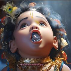 Lord Vishnu Images, Krishna Birthday, साईं बाबा, Disney Character Drawing, Baby Ganesha, Krishna Statue