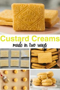 custard creams are made in two ways and they're so easy to make