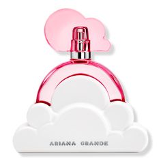 Cloud Pink Eau de Parfum - Ariana Grande | Ulta Beauty Pink Fragrance, Ariana Grande Perfume, Cloud Pink, Pink Perfume, Vanilla Orchid, Twilly, Pink Clouds