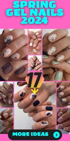 Gel Nail Color Ideas, Gel Nails Cute, Very Short Nails, Spring Gel Nails Ideas, Spring Gel Nails, Classy Gel Nails, Emerald Nails, February Nails, Classy Nail Designs