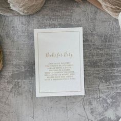 Minimalist Gold Baby Shower Books for Baby Enclosure Card Gender Neutral Baby Sprinkle, Baby Shower Books, Rustic Books, Boy Baby Shower Games, Gold Baby Shower, Woodland Baby Shower Invitations, Simple Baby Shower