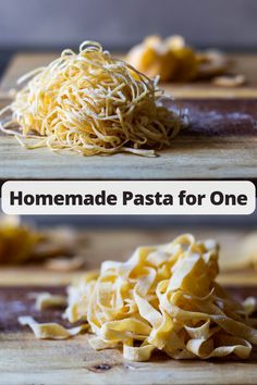 Homemade Pasta Dough How To Make Homemade Pasta Dough, Homemade Pasta Small Batch, Pasta Machine Dough Recipes, Homemade Pasta For Two, Simple Homemade Pasta Recipes, Small Batch Homemade Pasta, Homemade Pasta For One, Small Batch Pasta Dough, Easy Homemade Pasta Dough