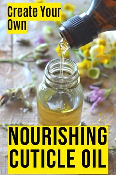 Discover the secret to healthy nails with DIY cuticle oil recipes. Visit nailhow.com for easy, natural solutions to nourish your cuticles and nails. Healthy Cuticles, Cuticle Softener