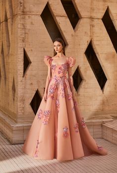 Puff Sleeve Gown, Summer Sewing, Outfit Inspired, Tony Ward, Spring Summer 2022, Couture Gowns, Summer 2022