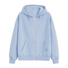 [{ product_title }}- Bobo's House Light Blue Zip Up Hoodie Outfit, Light Blue Clothes, Blue Person, Hair References, Big Hoodies, Light Blue Jacket, Stop Overthinking, Trendy Hoodies, Hoodie Outfit