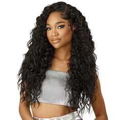 Outre Melted Hairline Swirlista Glueless HD Lace Front Wig - SWIRL 111 - 5" Deep C-Shape Parting COLOR SHOWN: DRDRAFRU, DR4/BRNSUME, 1BTYPE: Lace Front WigSTYLE: CurlyMATERIAL: Synthetic Hair LENGTH: 26"HEAT RESISTANT: YesDYE/BLEACH/PERM: Perfected Hand-Tied Lace part, hairline and sideburns More space to finesse your baby hairs Pre-plucked with Precision Super Natural shape and Density 5" Deep C-Shape parting Beautiful blending and easy installs Pre-Attached wide elastic band for glueless insta Remy Hair Weave, Baby Hairs, 360 Lace Wig, Human Braiding Hair, Half Wigs, Human Hair Lace Wigs, Synthetic Lace Front Wigs, Super Natural, Hair Game