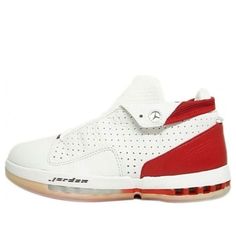 Air Jordan 16 OG Low 'Varsity Red' 136069-101 Retro Basketball Shoes  -  KICKS CREW Sporty Jordan Shoes With Perforations For Sports, Mid-top Jordan Shoes For Sports With Perforations, Mid-top Jordan Shoes With Perforations For Sports, Nike Jordan Shoes For Light Sports, Sporty Basketball Shoes With Perforations For Streetwear, Nike Leather Basketball Sneakers, Leather Low-top Jordan Basketball Shoes, Sporty Red Basketball Shoes With Perforations, Sporty Custom Sneakers For Basketball