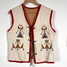 Vintage 60s Native American Style Boy Scout Vest 22" Pit To Pit 25" Length Size: Mens Os Condition: Pre-Owned Coats Vintage, Native American Style, Boy Scout, Native American Fashion, Boy Scouts, Vintage 60s, American Style, Nativity, Native American