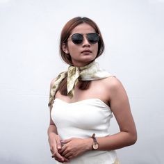 Do you love to have accessories that acquire your vibe over time? The Shibori Neckerchief is a 100% organic cotton scarf that is handwoven by young women weavers in East India. Each one is carefully tie-and-dyed with locally sourced organic ingredients, making each design unique. The cotton neckerchief is lightweight, soft and has a superb natural feel. It is fully made from natural ingredients in the right dimension to fit your daily style. Handmade in India: Each cotton neckerchief is handwoven and organically dyed by skilled rural women weavers in Assam, India, adding a touch of tradition and authenticity to your wardrobe. Natural Materials: This neckerchief is made from 100% cotton and dyed using organic vegetable dyes only. Unique Design: Being handmade, each neckerchief features a on Trendy Bandana For Summer Gift, Trendy Summer Bandana As Gift, Trendy Summer Bandana Gift, Trendy Cotton Scarf For Summer, Trendy Cotton Scarves For Summer, Trendy Cotton Summer Scarves, Trendy Summer Cotton Scarves, Casual Summer Scarves As Gift, Casual White Silk Scarf For Summer