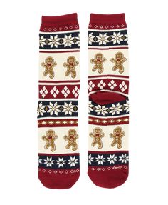 Add some style to your footwear this holiday season with our Gingerbread Fair Isle crew sock. This crew sock features a cute ginger bread design perfect for the holiday season. Our crew socks are made from a quality blend of 75% cotton, 15% nylon and 10% spandex.ƒ?› 75% Cotton, 15% Nylon, 10% Spandexƒ?› Contrasting Heel & toeƒ?› 2 ply yarn for comfort & durabilityƒ?› PreshrunkSizes:One size - Women Shoe 5-10XL - Women Shoe 10-12.5 Bread Design, Funky Graphic, Graphic Socks, Cute Ginger, Comfy Socks, Crew Sock, Funny Socks, Christmas Socks, Colorful Socks