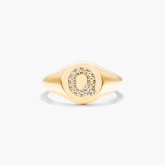 Q Initial, Timeless Ring, The Bill, Ring Fit, The Alphabet, Rose Gold Diamonds, Signet Ring, Diamond Rings, Fashion Rings