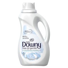 downy free or gentle laundry liquid