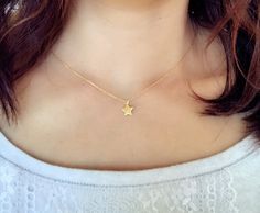 "Simple and elegant. Heart Dimension: 7 x 7 mm 14K Gold filled Chain Or Sterling silver chain It comes with a gold plate or rhodium plated extension You can also find the matching earring : https://www.etsy.com/listing/260201463/free-shipping18k-gold-filled-round-charm?ref=shop_home_active_34 You can also add a extension chain: https://www.etsy.com/listing/496598521/14k-gold-filled-or-sterling-silver?ref=shop_home_active_23 Please note: A sample necklace is being used in these photos. The neckla International Outfits, Star Minimalist, Danty Necklace, Beaded Chocker, Dainty Diamond Necklace, Mini Necklace, Chocker Necklace, Dragonfly Necklace, Diamond Solitaire Necklace