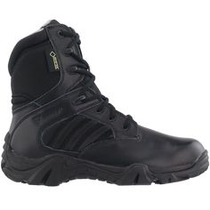 PRICES MAY VARY. Breathable waterproof GORE-TEX membrane with moisture wicking lining YKK side zipper for quick on/off Slip resistant rubber outsole Waterproof full grain leather and performance nylon upper with protective panels Removable cushioned insert Lightweight cushioned EVA midsole Side Zip Boots, High Quality Shoes, Kids Luggage, Ankle Bootie, Work Shoes, Gore Tex, Work Boots, On Off, Full Grain Leather