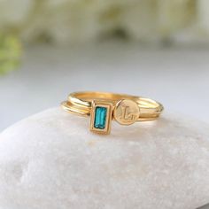 "Know someone with an December birthday ~ this is the perfect gift! Stackable birthstone rings are the IT accessory. Wear by itself or pair with with an initial ring! This listing is for one 24K gold vermeil stackable birthstone ring with a Swarovski crystal (please see color chart for color selection). Round, square, or rectangle stone settings are available. Want more rings or a different month? Build Your Own Gold Stackable Ring listing: https://www.etsy.com/listing/230748928 Also, available Stackable May Birthstone Jewelry For Birthday, Stackable May Birthstone Jewelry For Birthdays, Stackable Jewelry For May Birthstone Birthday, Adjustable Topaz Birthstone Ring For Promise, Stackable Jewelry For Birthdays In May, Blue May Birthstone Jewelry For Anniversary, Personalized Blue Jewelry For May Birthstone, Adjustable Birthstone Topaz Open Ring, Adjustable Sapphire Birthstone Ring As Gift