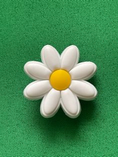 Unbranded Shoe charms Brand New Made of PVC White Plastic Shoe Charms For Gift, Light Green Crocs With Charms, Flower Croc Charms, Flower Jibbitz, White Flower Croc Charms, Flower Shoes, Small White Flowers, Gold Shoes, Decorated Shoes