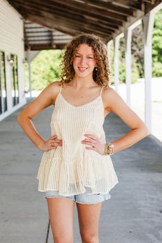 cheryl tunic top Chic Cotton Camisole With Ruffled Straps, Chic Cream Tank Top, Chic Cream Tank Top For Vacation, Chic Cream Tank Top For Day Out, Trendy Cream Sleeveless Tank Top, Flowy Spring Camisole, Flowy Chic Camisole For Vacation, Flowy Spaghetti Strap Tank Top For Spring, Feminine Cream Tank Top For Spring