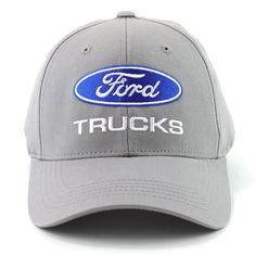 Ford Trucks Embroidered Baseball Hat Color: gray Structured Curved bill Hook & loop closure 100% cotton Ford Official Licensed Product One size fits all New with tags Ships well packaged in a box with tracking. CHECK OUT MY OTHER ITEMS! Logo Pattern, Ball Cap, Logo Embroidered, Ford Trucks, One Size Fits All, Baseball Cap, Trucker Hat, Baseball Hats, Accessories Hats