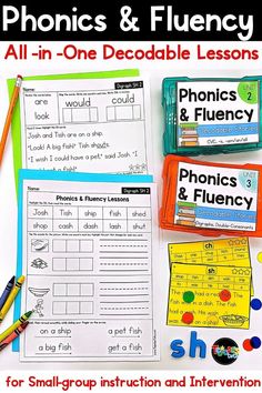 phonics and flueny all in one decoddible lesson for kids