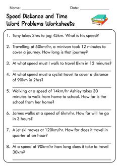 17 Speed Formula Worksheet Speed Distance Time Worksheet, Math Key Words, Speed Distance Time, Time Word Problems, Digraphs Worksheets, Sped Math, Mental Maths, 5th Grade Worksheets, Science Anchor Charts