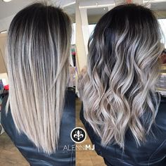 2018 Hair, Ash Blonde Balayage, Ash Blonde Hair, Balayage Hair Blonde, Brown Blonde Hair, Ombre Hair Color, Trendy Hair, Colored Hair, Hair Nails