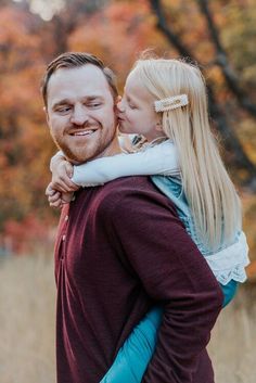 Two People Posing, Father Daughter Photography, Extended Family Photos