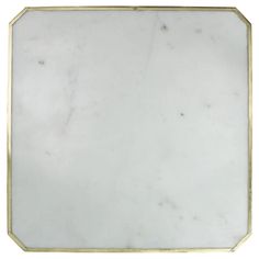 Servingware Square Marble Platter with Brass Edge Marble Square, Marble Frame, Large Centerpiece, Metal Trim, Centerpiece Bowl, Serving Utensils, Serving Trays, Dining Space, Square Frame